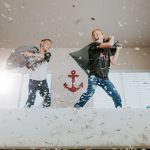 Kids Playing Pillows